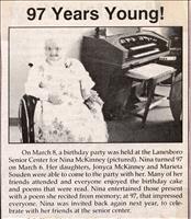 McKinney, Nina (97th Birthday)